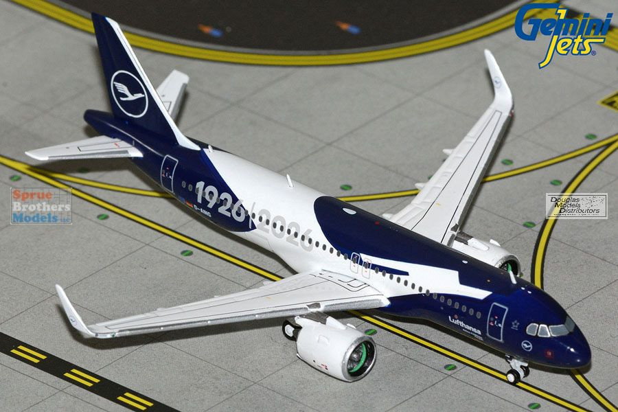 GEMGJ2413 1:400 Gemini Jets Lufthansa Airbus A320neo #D-AING '100