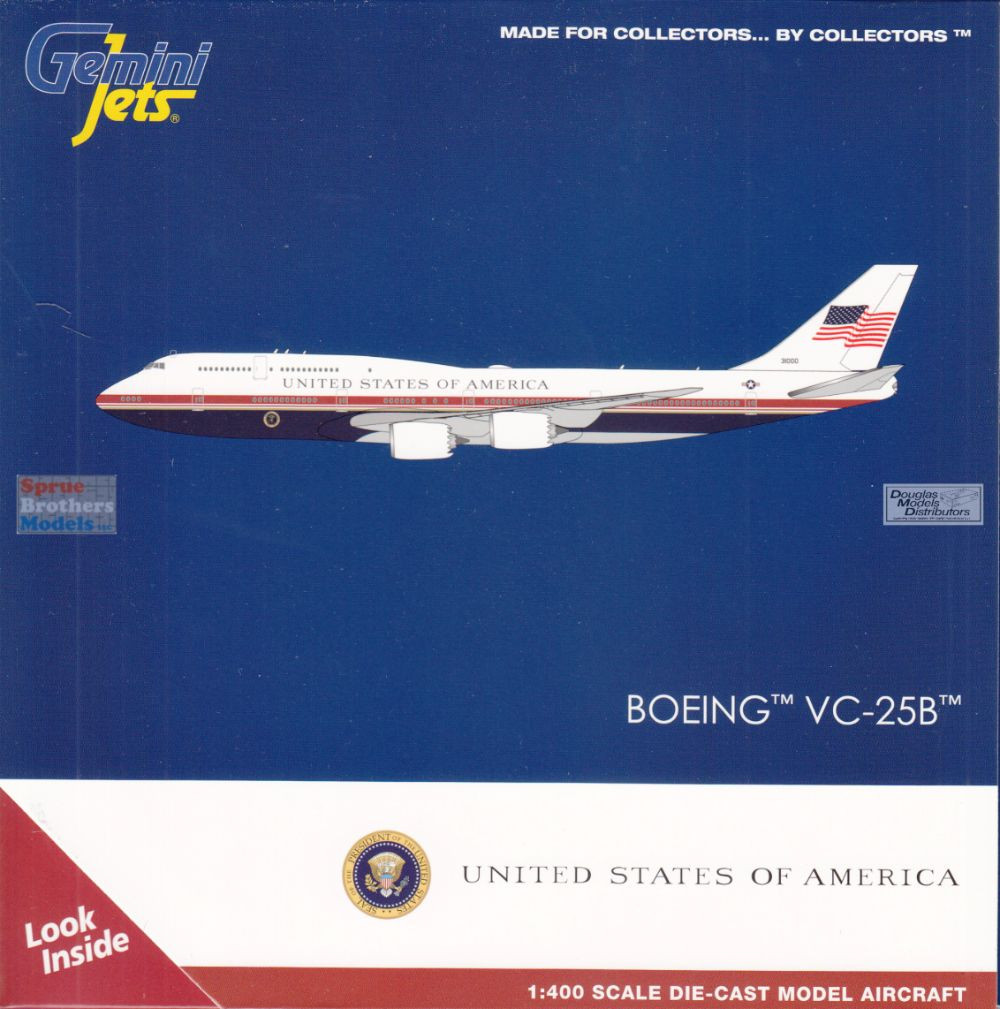 GEMGJ2401 1:400 Gemini Jets USAF VC-25B (B747-8i) 'Air Force One