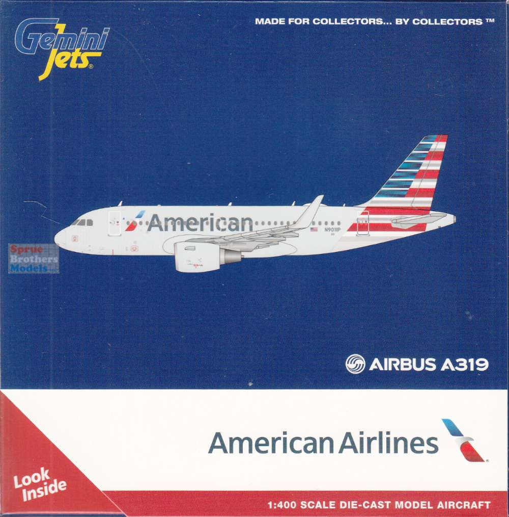 GEMGJ2360 1:400 Gemini Jets American Airlines A319 #N9011P (pre