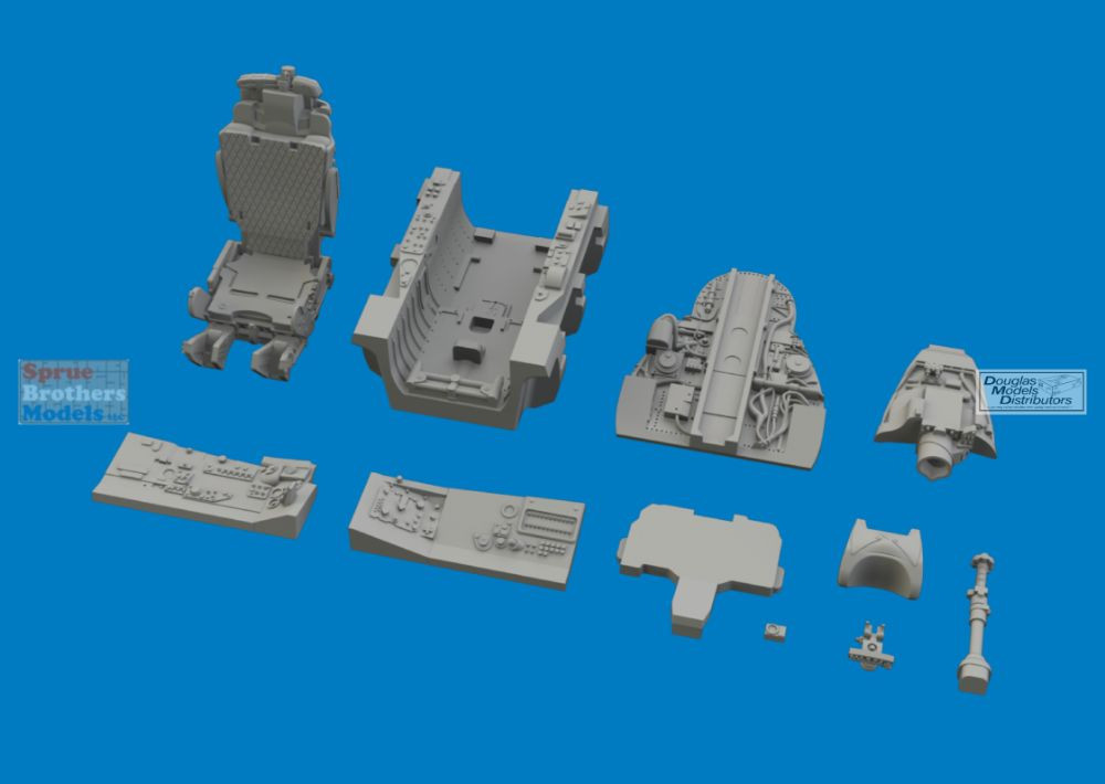 EDU672466 1:72 Eduard Brassin MiG-21R Fishbed Cockpit Set (EDU kit