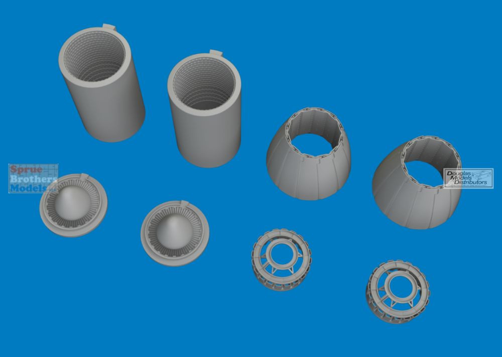 EDU6481218 1:48 Eduard Brassin - F-18A F-18C Hornet Exhaust Nozzle