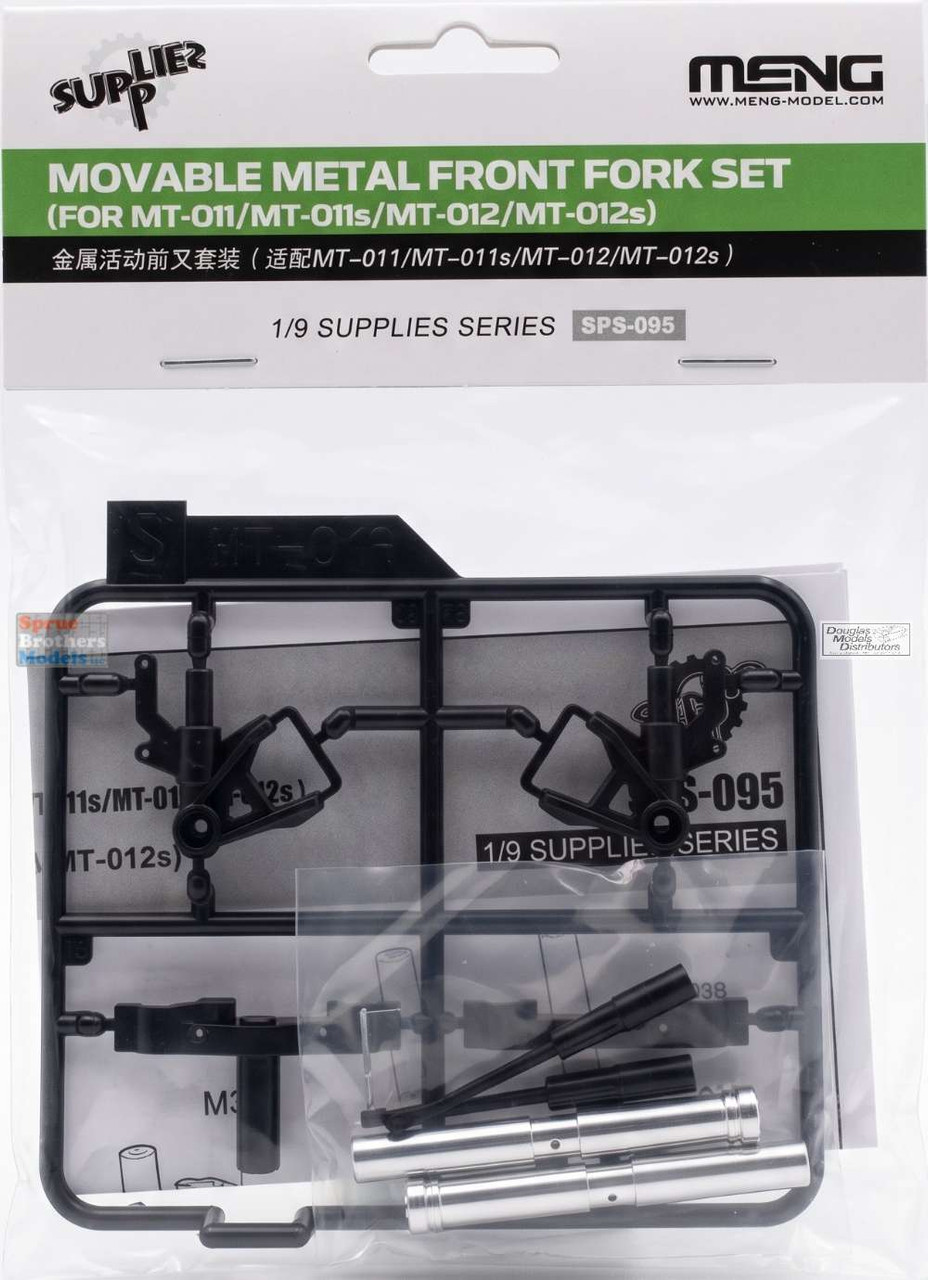 MNGSPS095 1:9 Meng Kawasaki Ninja H2R Movable Metal Front Fork Set