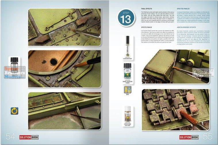 AMM7908 AMMO by Mig Solutions Box Mini - WW2 4BO Green Vehicles
