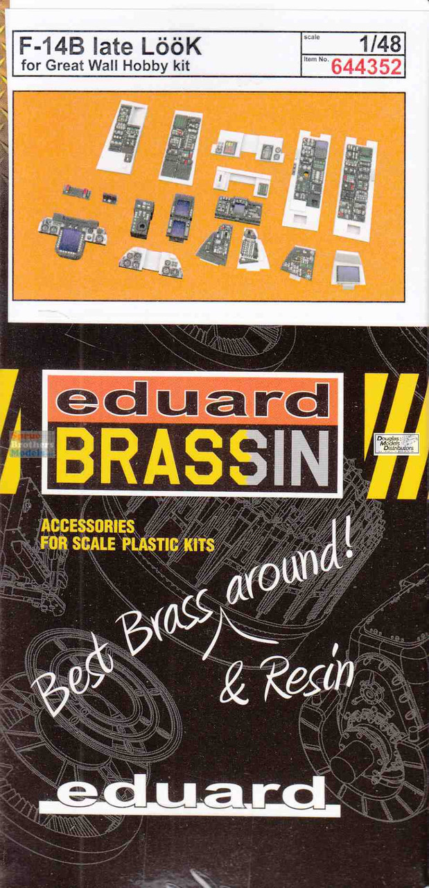 EDU644352 1:48 Eduard Look - F-14B Tomcat Late (GWH kit) - Sprue