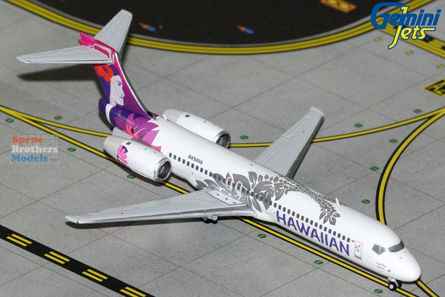GEMGJ2437 1:400 Gemini Jets Hawaiian Airlines B717-200 Reg #N494HA