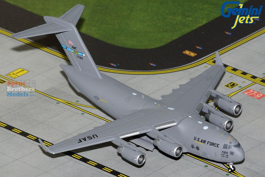 GEMGM164 1:400 Gemini Jets C-17 Globemaster III #07-7169 Dover AFB