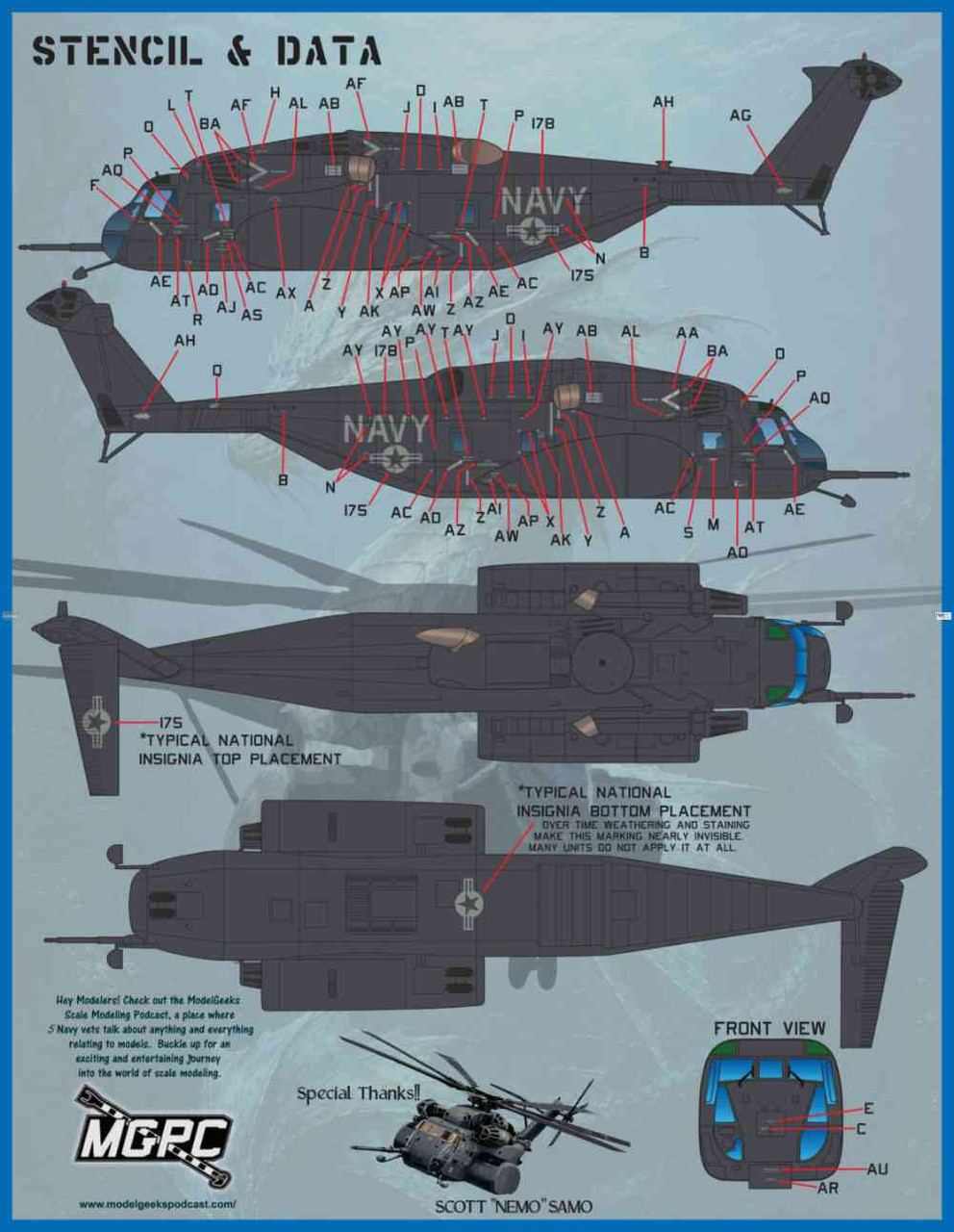 FUR48106 1:48 Furball Aero Design MH-53E Sea Dragon 