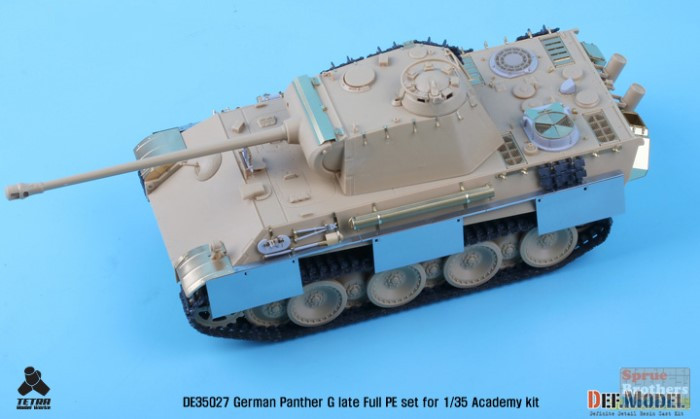 DEFDE35027 1:35 DEF Model Panther G Late Full PE Detail Set (ACA