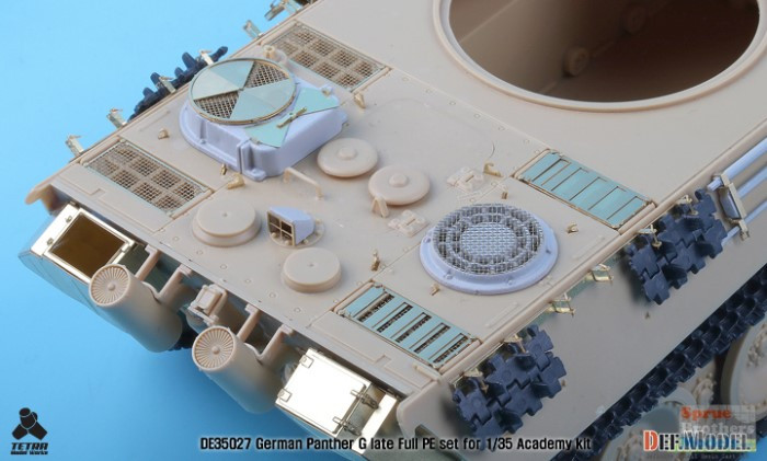 DEFDE35027 1:35 DEF Model Panther G Late Full PE Detail Set (ACA