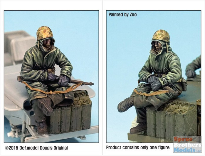 DEFDF35003 1:35 DEF Model Figure - US Marines Jeep Rider Korea