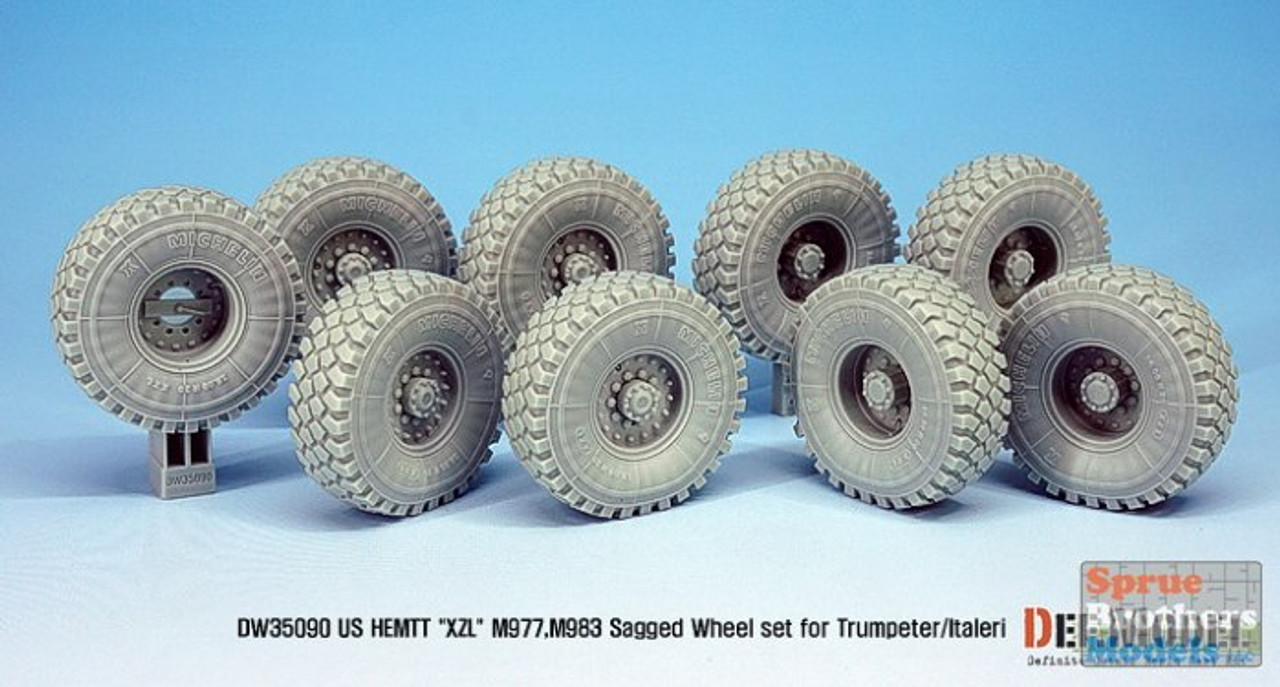 【未開封】M-977 HEMTT 1/35 ➕2点 DEFDW35090 1:35 DEF Model M977 M983 HEMTT XZL Sagged Wheel