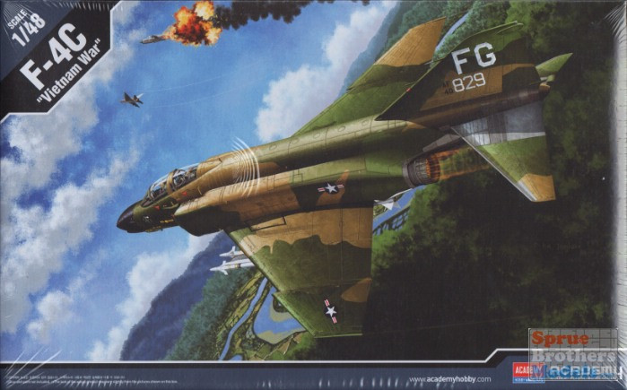 アカデミー 1/48 USAF F-4C ベトナム戦争 AM12294 プラモデル rdzdsi3 Amazon.com: 1/48 F-4C Phantom Vietnam War 12294 - Plastic Model