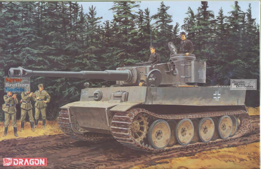 DML6252 1:35 Dragon Pz.Kpfw VI Ausf E Sd.Kfz.181 Tiger I Initial