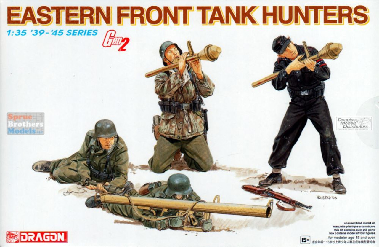 DML6279 1:35 Dragon Eastern Front Tank Hunters (4 figure set