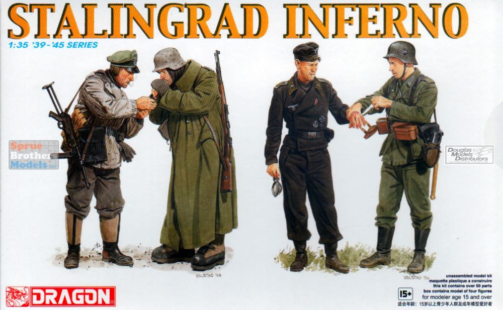 DML6343 1:35 Dragon Stalingrad Inferno Figure Set - Sprue Brothers