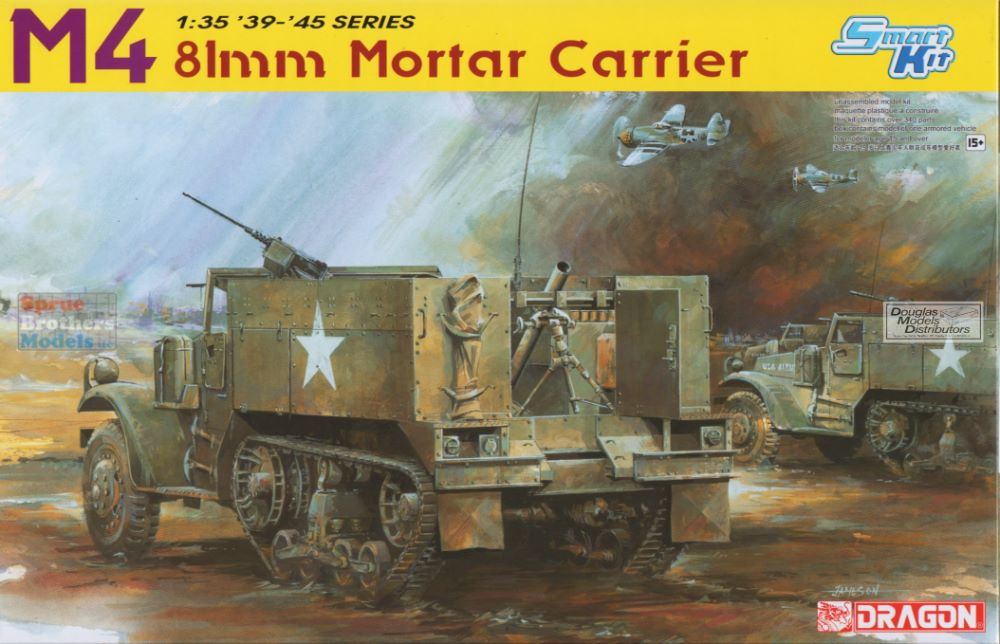 DML6361 1:35 Dragon M4 81mm Mortar Carrier - Sprue Brothers Models LLC