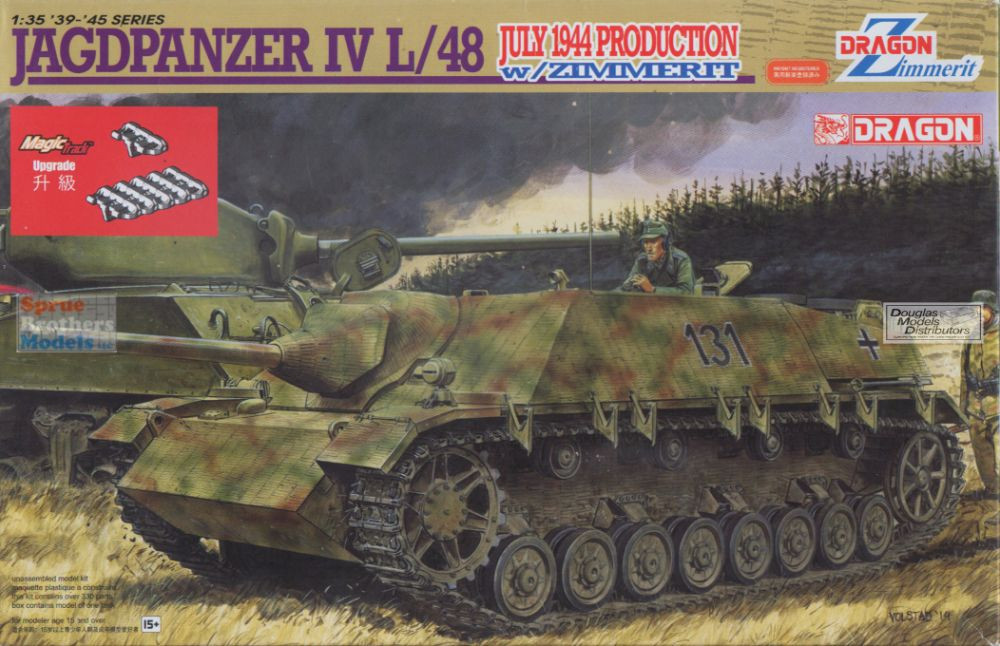 DML6369 1:35 Dragon Jagdpanzer IV L/48 July 1944 Production with