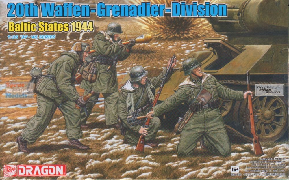 DML6477 1:35 Dragon 20th Waffen Grenadier Division, Baltic States