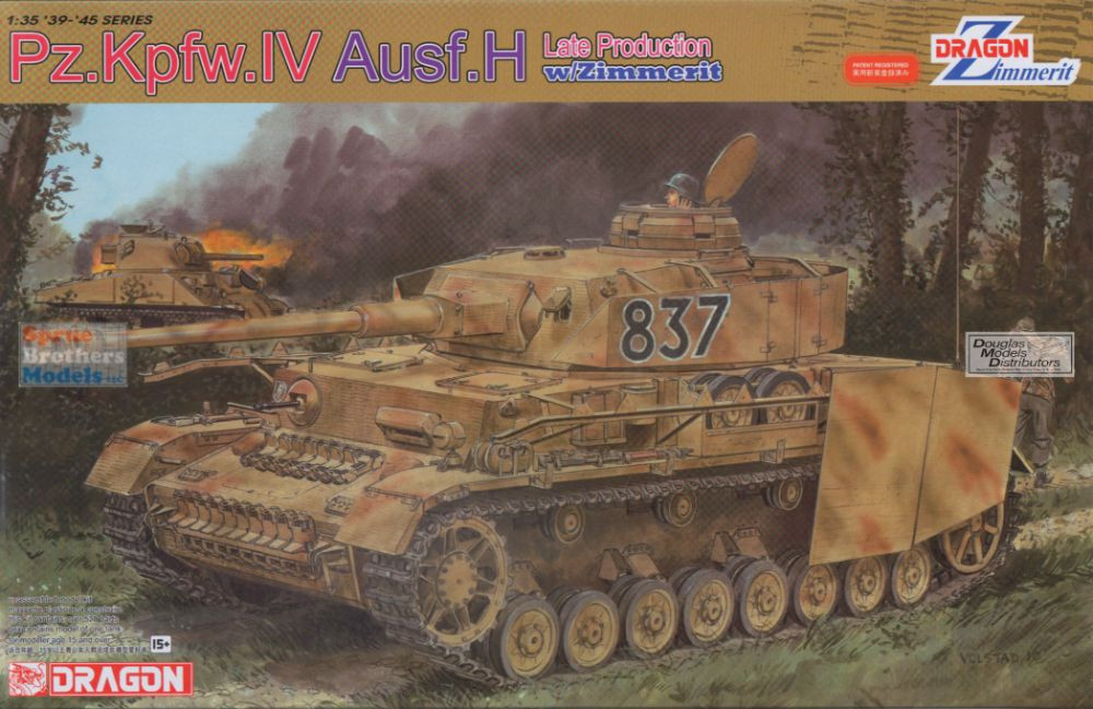 その他 Pz.Kpfw.IV Ausf.H Late Production 1/35 DML6560 1:35 Dragon Panzer Pz.Kpfw.IV Ausf. H Late Production w