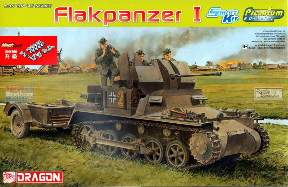 DML6577 1:35 Dragon Flakpanzer I ~ Premium Edition - Sprue