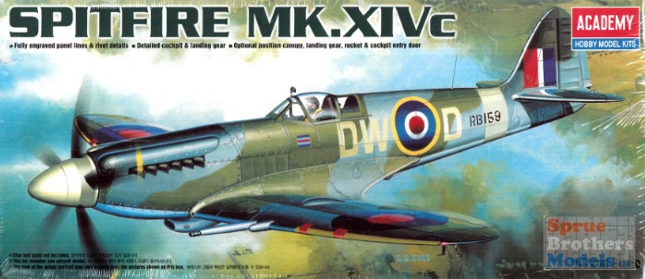 Premium Hobbies Spitfire Mk. XIV C 1:72 Plastic Model Airplane Kit