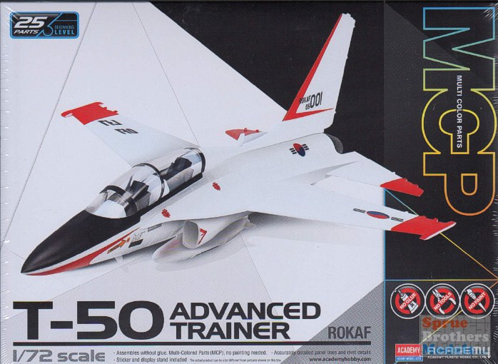 ACA12519 1:72 Academy T-50 Advanced Trainer ROKAF - Sprue Brothers