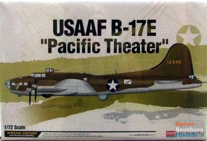ACA12533 1:72 Academy B-17E Flying Fortress 'Pacific Theater