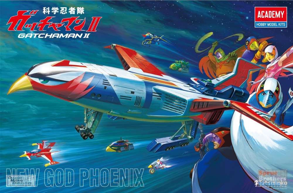 ACA15776 Academy New God Phoenix (Gatchaman II) with LED Module