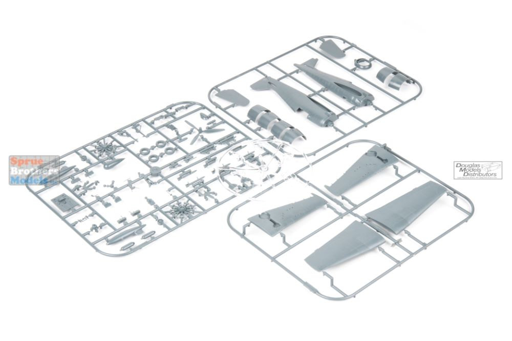 EDU07079 1:72 Eduard F6F-5N Hellcat Nightfighter ProfiPACK - Sprue