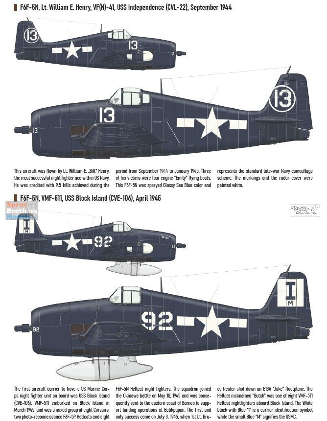 EDU07079 1:72 Eduard F6F-5N Hellcat Nightfighter ProfiPACK - Sprue