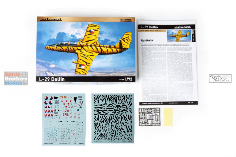 EDU07096 1:72 Eduard L-29 Delfin ProfiPACK - Sprue Brothers Models LLC