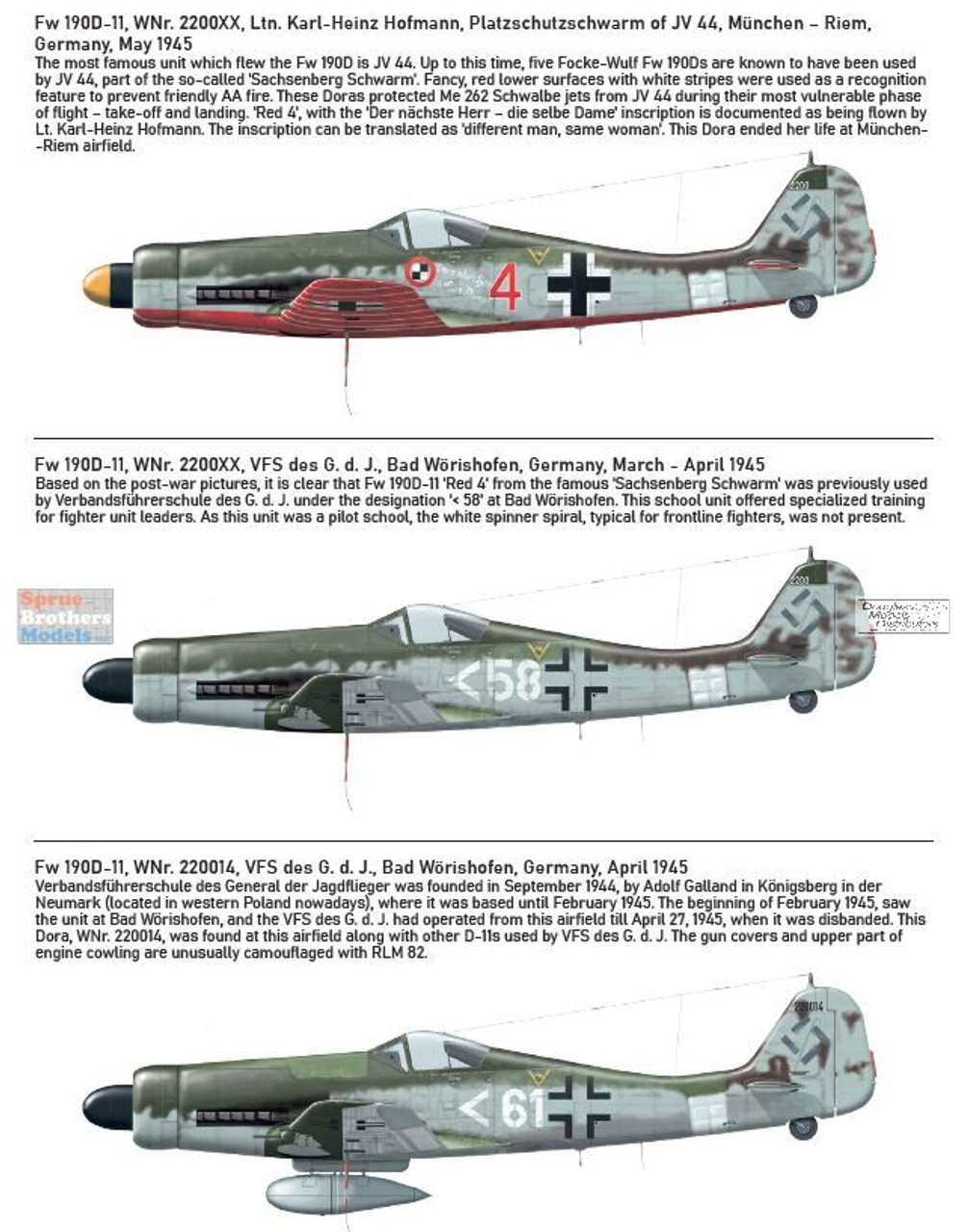 EDU08185 1:48 Eduard Fw190D-11/13 ProfiPack