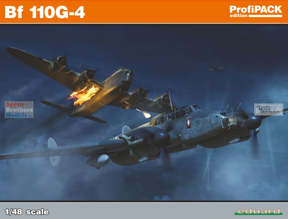 EDU08208 1:48 Eduard Messerschmitt Bf 110G-4 ProfiPack - Sprue