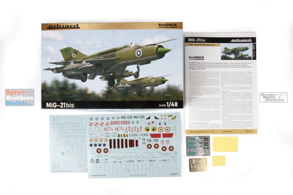 EDU08232 1:48 Eduard MiG-21bis Fishbed - Sprue Brothers Models LLC