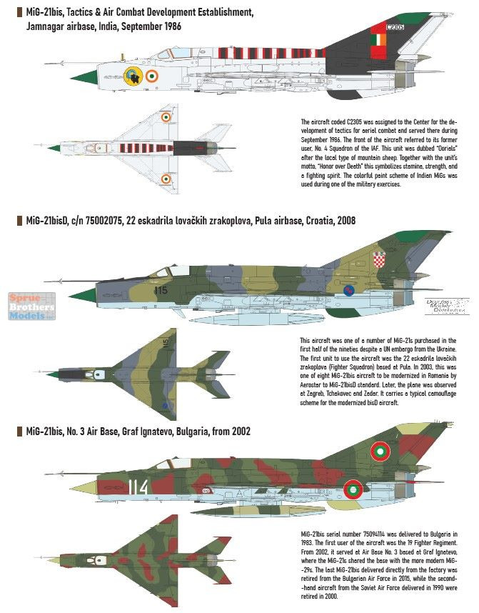 EDU08232 1:48 Eduard MiG-21bis Fishbed - Sprue Brothers Models LLC