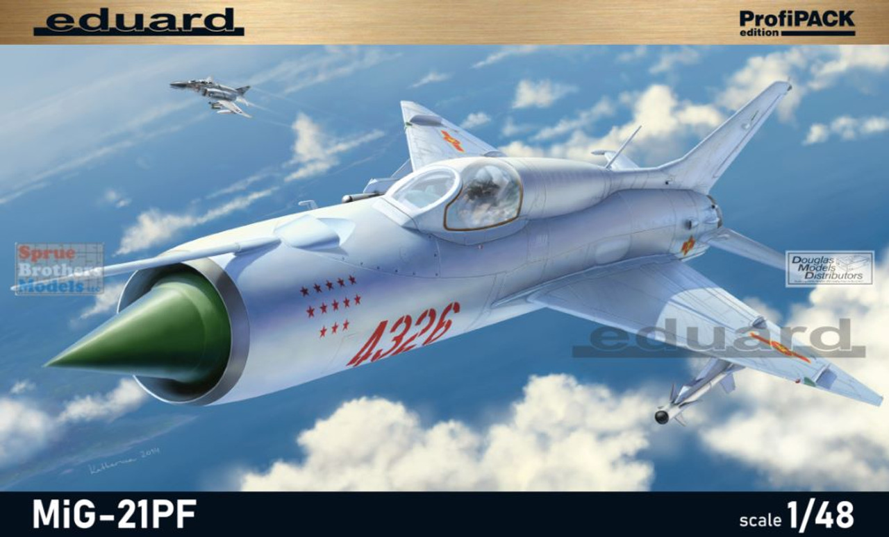 EDU08236 1:48 Eduard MiG-21PF Fishbed ProfiPACK