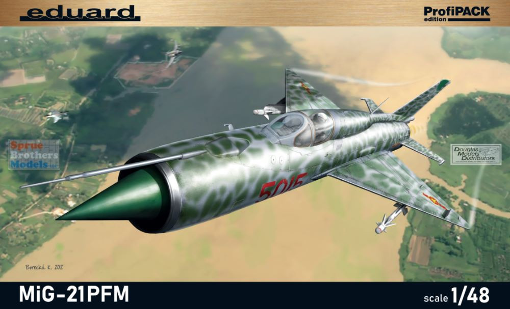 EDU08237 1:48 Eduard MiG-21PFM Fishbed - Sprue Brothers Models LLC