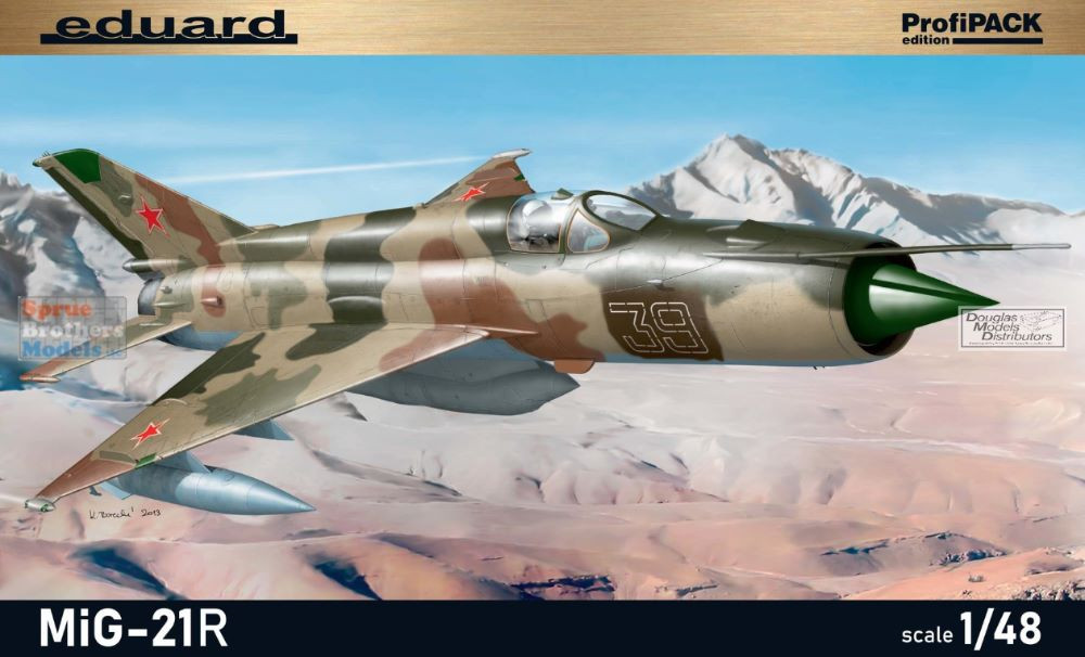EDU08238 1:48 Eduard MiG-21R Fishbed - Sprue Brothers Models LLC