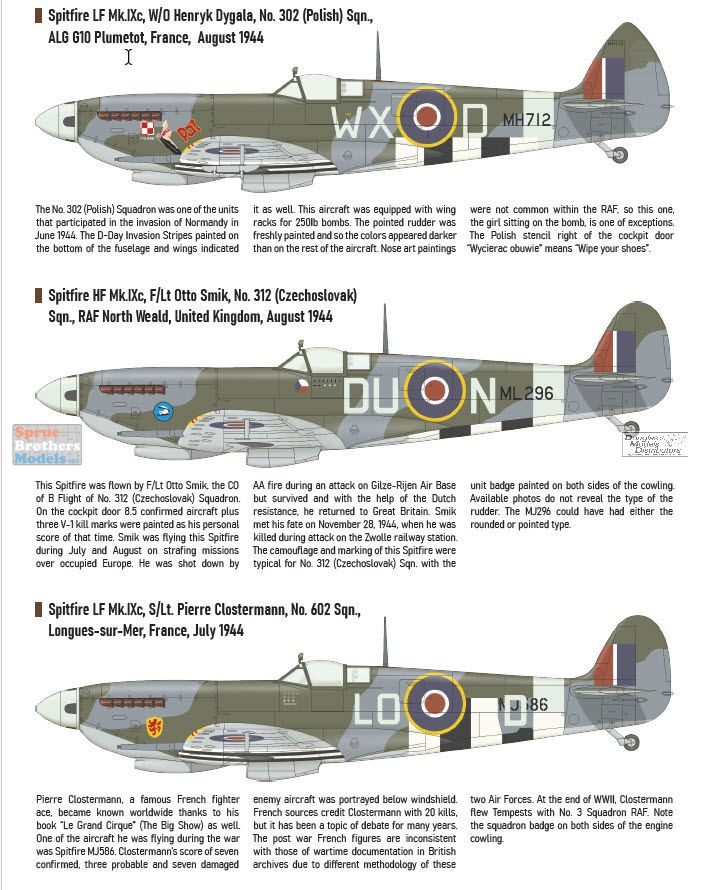 EDU08281 1:48 Eduard Spitfire Mk.IXc Late Version PROFIPACK