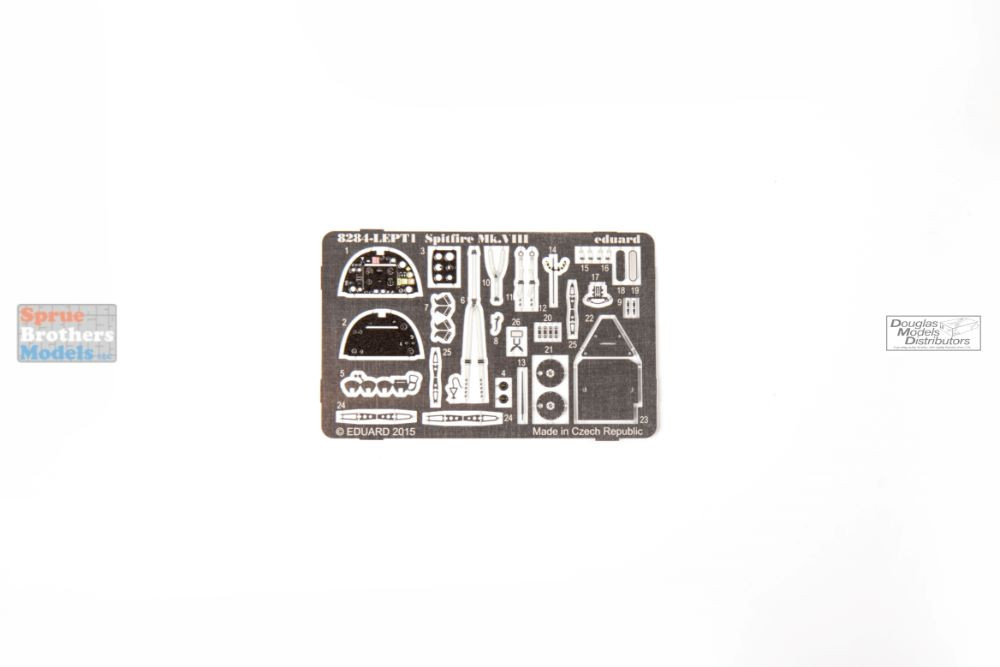 EDU08287 1:48 Eduard Spitfire HF Mk.VIII PROFIPACK Edition - Sprue
