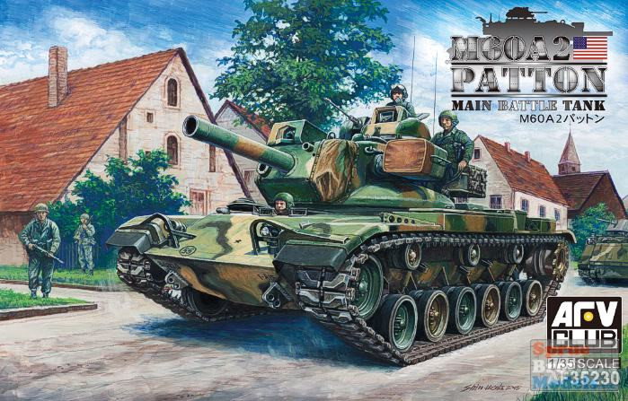 AFV35230 1:35 AFV Club M60A2 Patton Main Battle Tank - Sprue