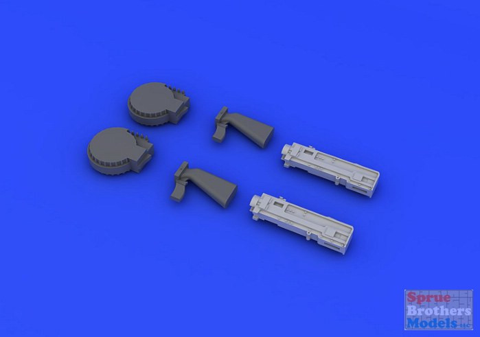 EDU632070 1:32 Eduard Brassin MG-14 Parabellum WW1 Gun Set - Sprue