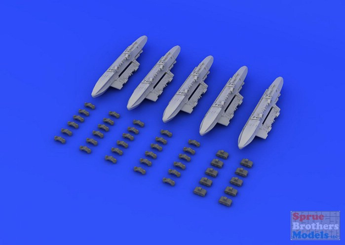 EDU648232 1:48 Eduard Triple Ejector Rack (TER) Set - Sprue