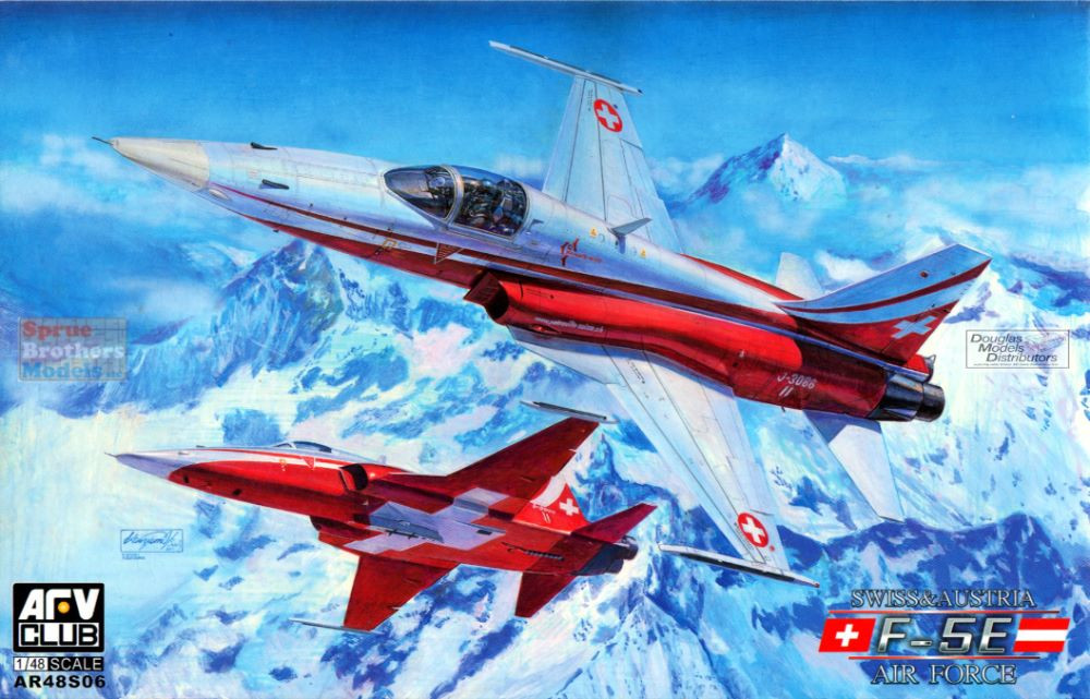 AFV48S06 1:48 AFV Club F-5E Tiger II Swiss & Austrian Air Force