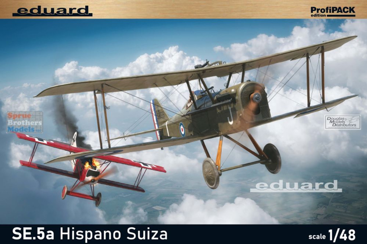 EDU82132 1:48 Eduard SE.5a Hispano Suiza - Sprue Brothers