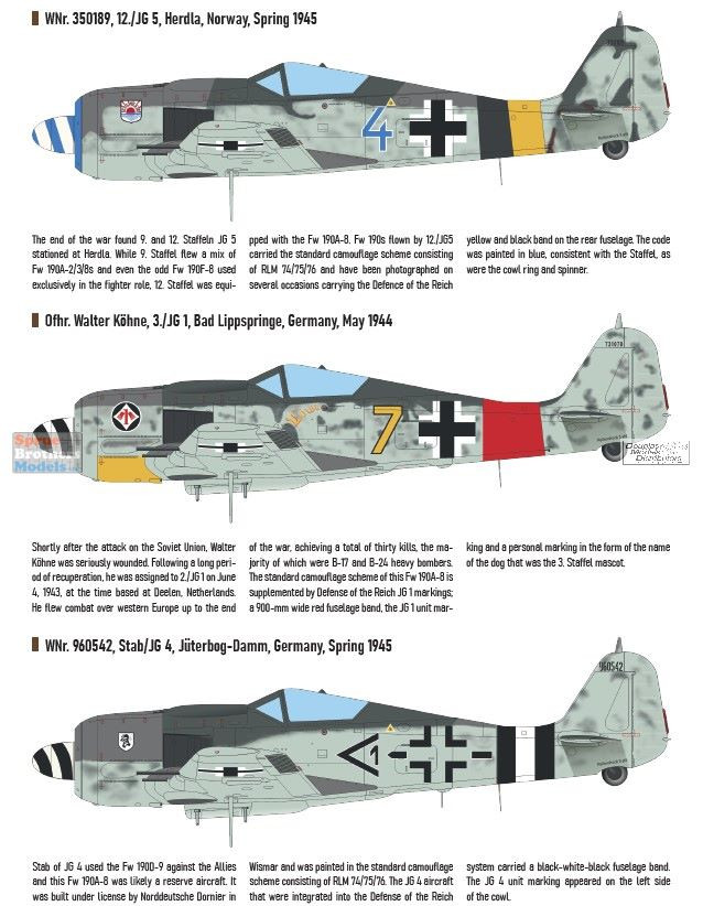 EDU82147 1:48 Eduard Fw 190A-8 ProfiPACK - Sprue Brothers Models LLC