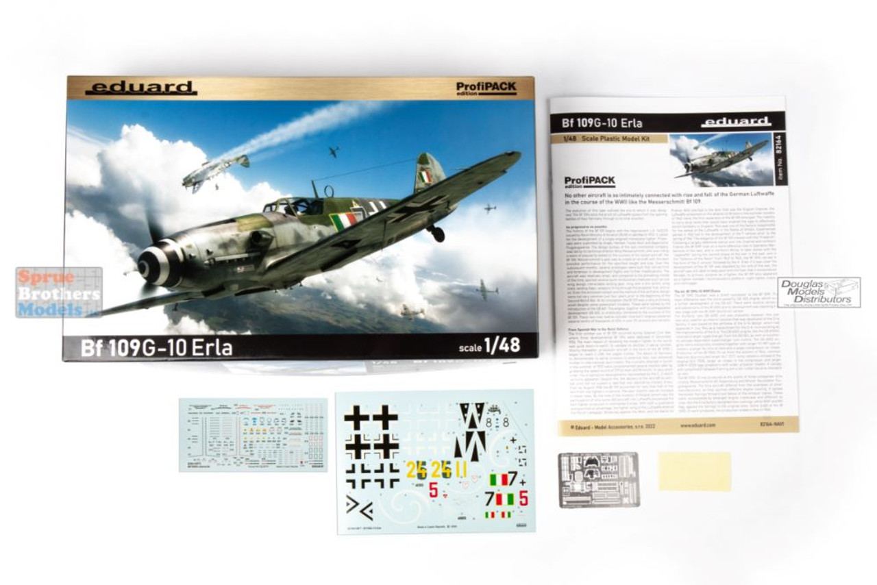 EDU82164 1:48 Eduard Bf 109G-10 Erla ProfiPACK - Sprue