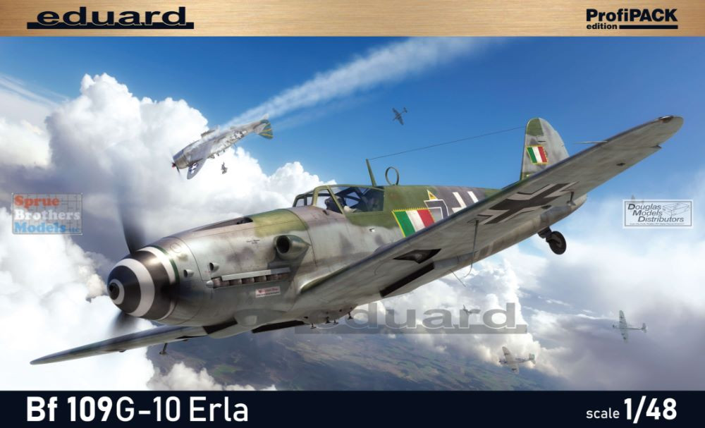 EDU82164 1:48 Eduard Bf 109G-10 Erla ProfiPACK - Sprue Brothers