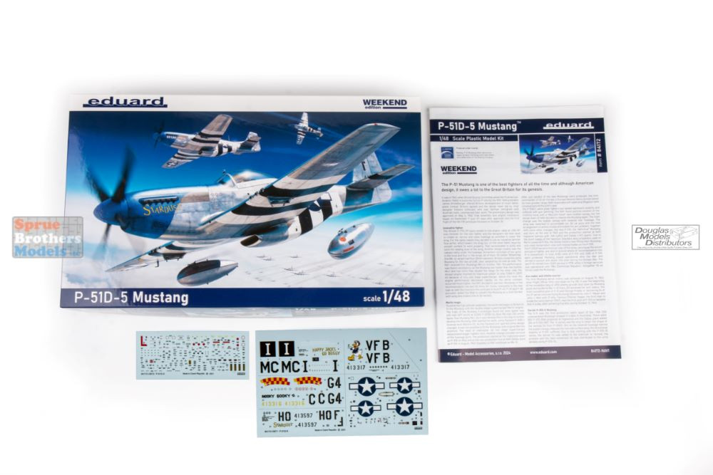 EDU84172 1:48 Eduard Weekend Edition - P-51D-5 Mustang - Sprue