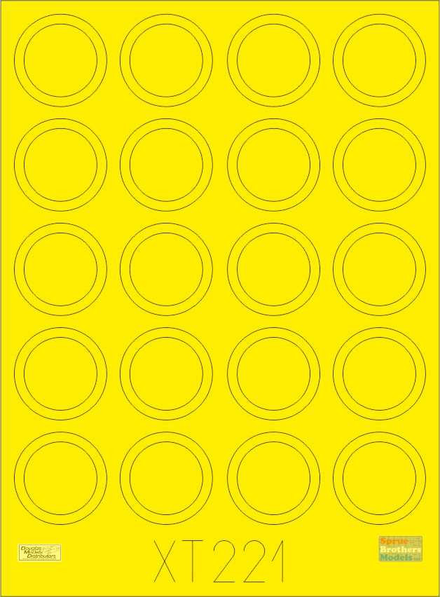 EDUXT221 135 Eduard Mask R35 French Light Tank Wheel Masks (TAM kit